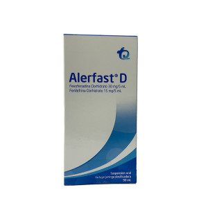 ALERFAST D SUSPENSION ORAL CAJA X 90 ML